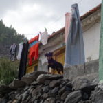 ... begleitet von beflissenen Wächtern.