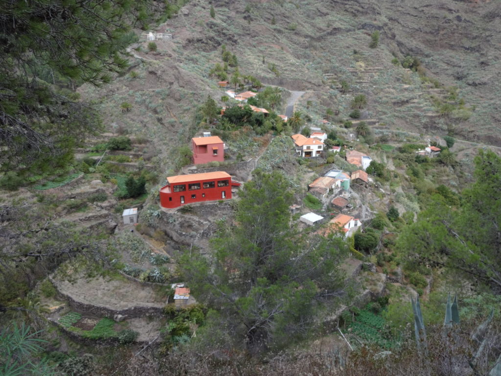 La Laja von oben - da sind wir eben noch durchgelaufen.